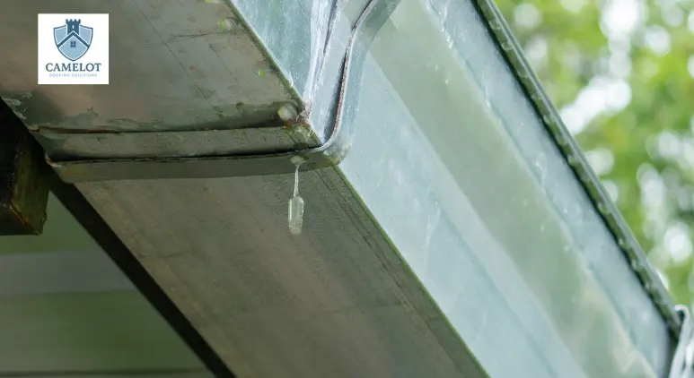 Leaking Gutter Joints