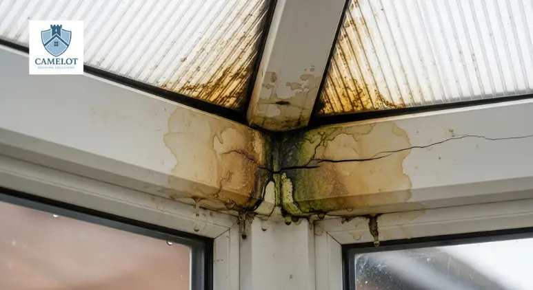 Signs of a leaking conservatory roof