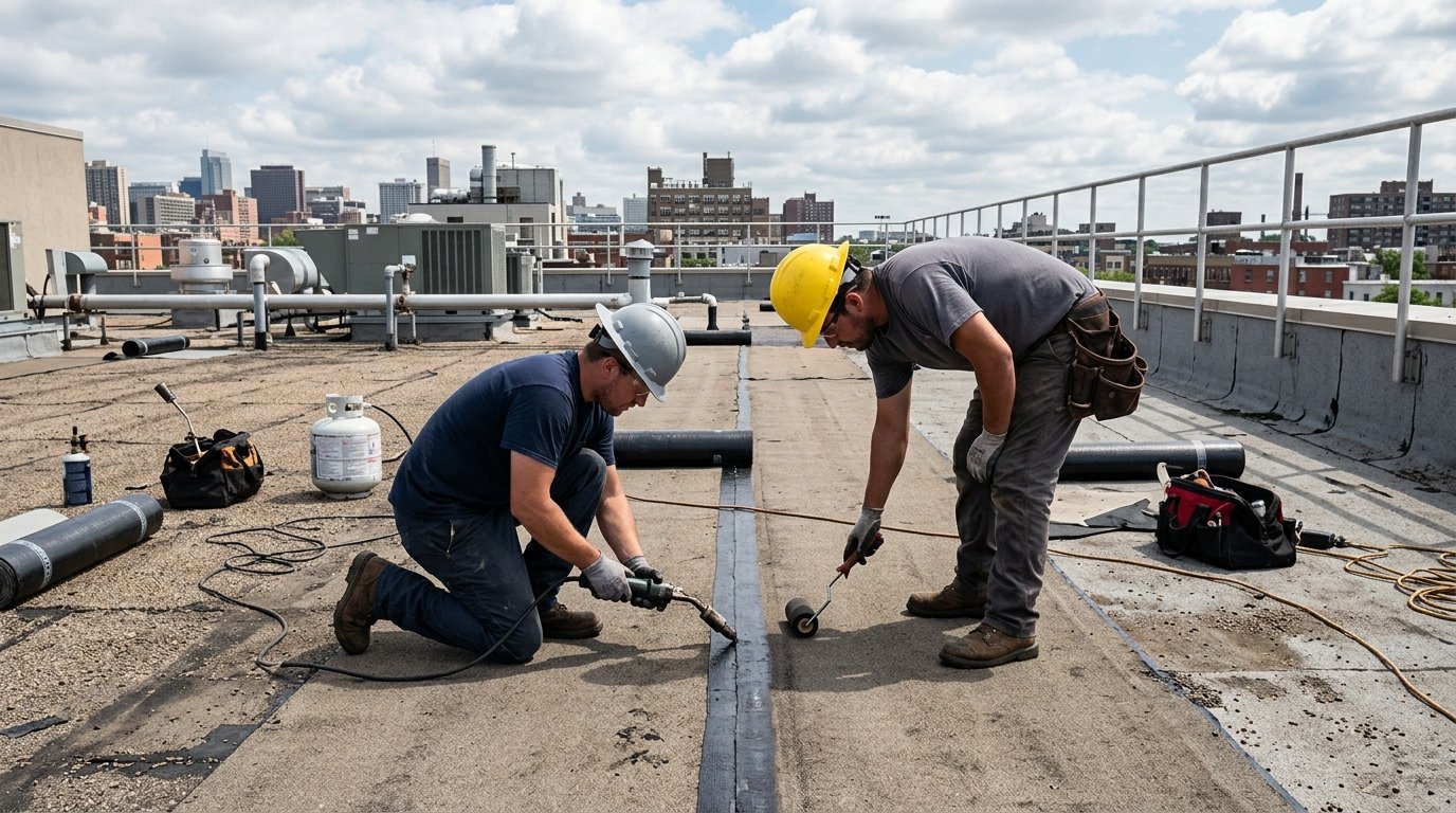 Roofers in Enfield